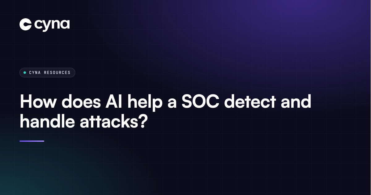 SOC analyst supported by AI tools to triage alerts