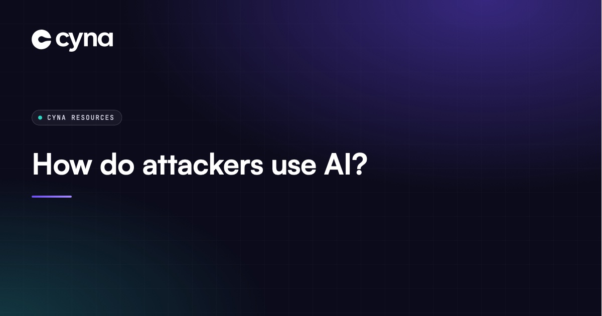 How attackers use generative AI