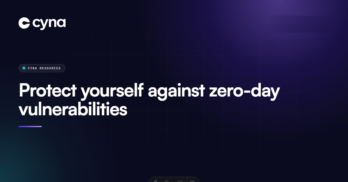 Protect yourself against zero-day vulnerabilities