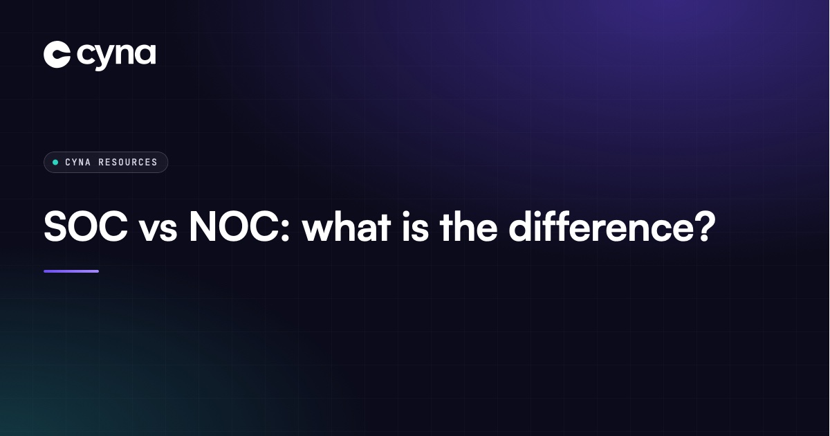 Difference between a SOC and a NOC