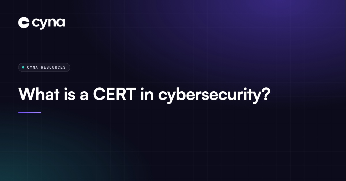 CERT analysts responding to a cybersecurity incident