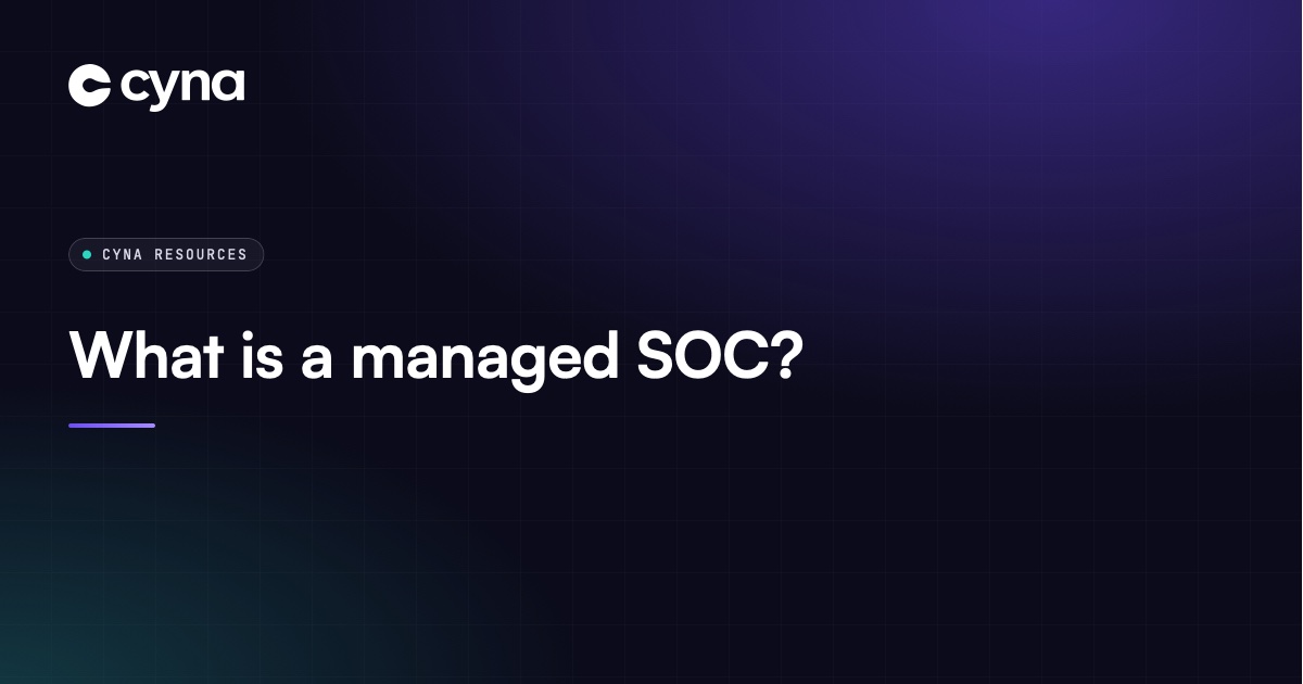 What is a managed SOC: definition and how it works