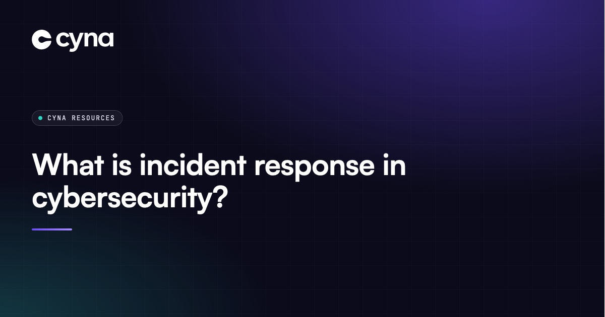 Incident response team investigating a cyberattack