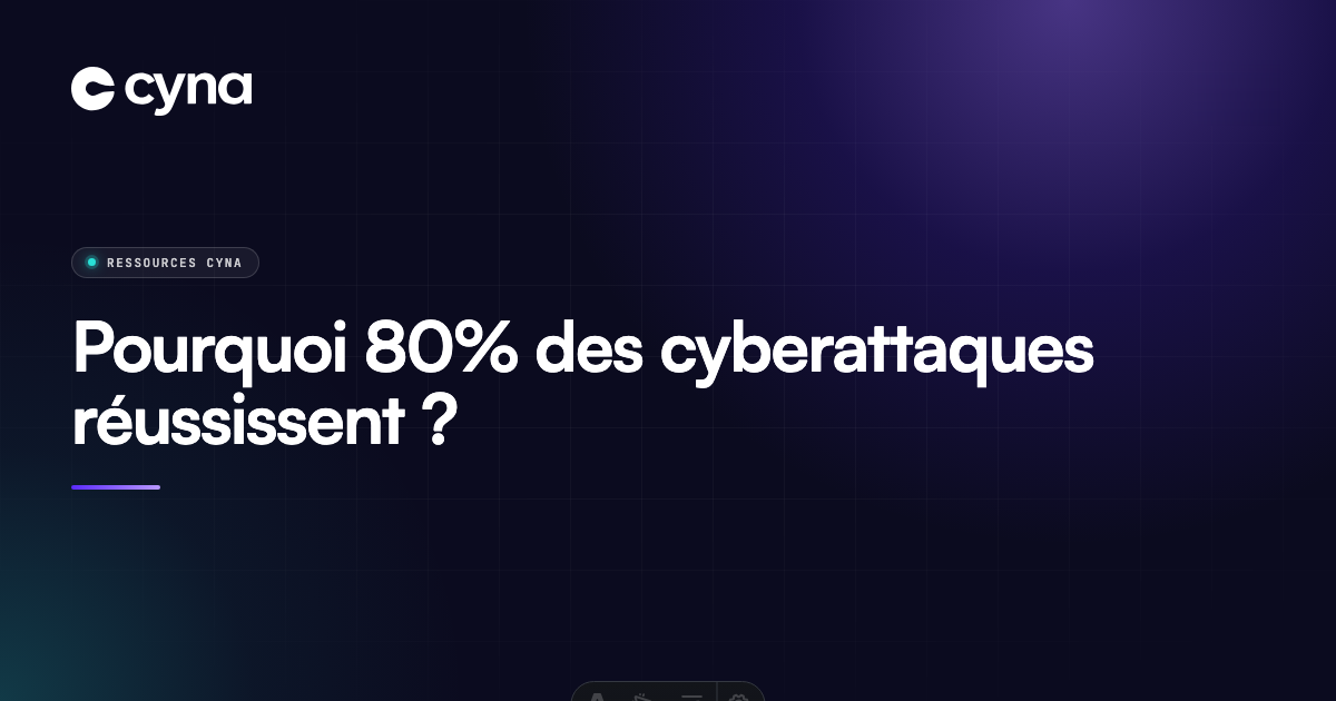 Pourquoi 80% des cyberattaques réussissent ?