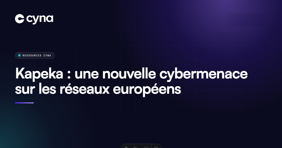 Espionnage cyber kapeka