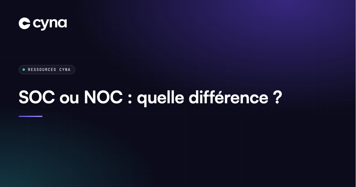 Différence entre un SOC et un NOC